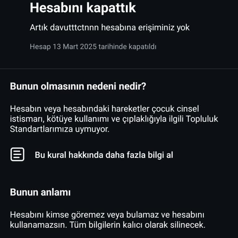 Haksız Askıya Alınan WhatsApp Hesabımın İadesi