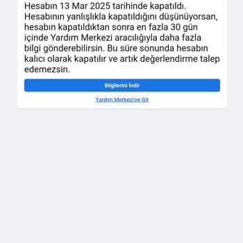 Hesaplarım Nedensiz Kapandı Şüpheli Giriş Bildirimi Var