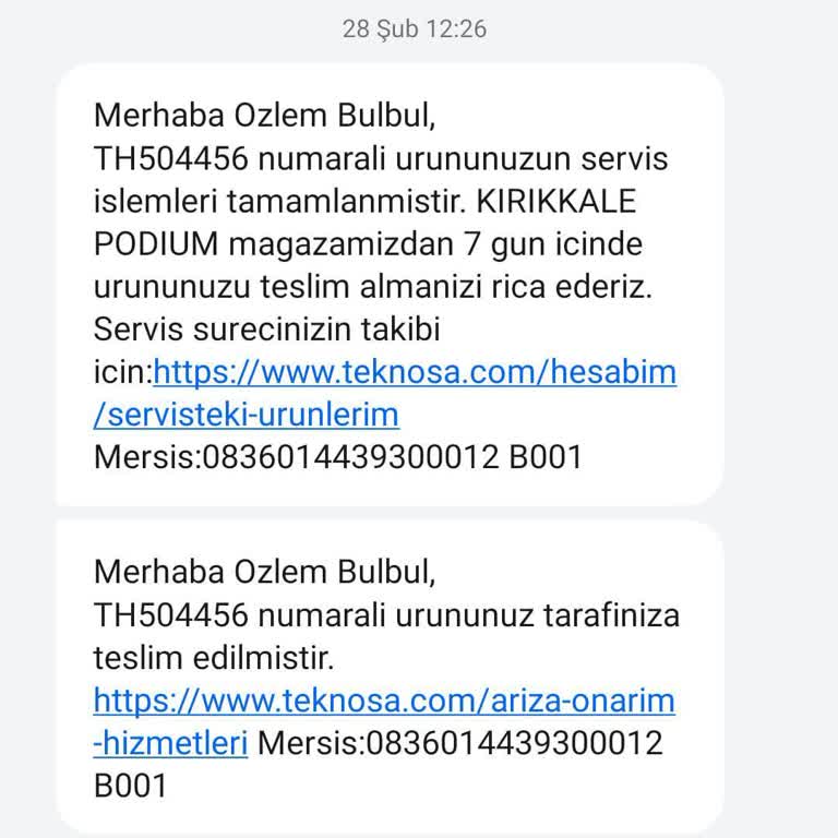 Teknosa'da Çözülmeyen Tablet Sorunu Ve Oyalama Süreci