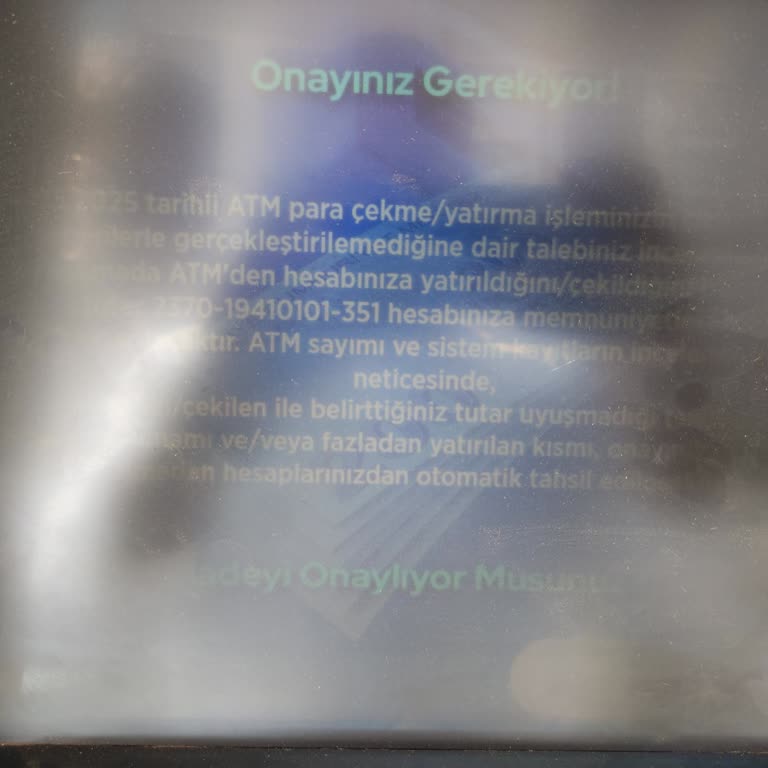 ATM'de Yutulan Para Ve Yavaş İade Süreci