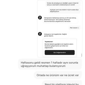 Gardrops'ta İade Sorunu Ve Destek Eksikliği