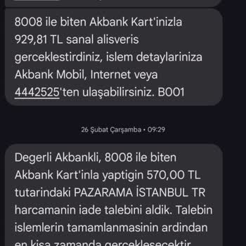 Akbank'tan Beklenen İade: 929,81 TL Hala Eksik!