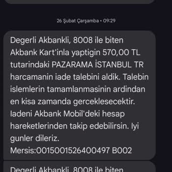 Akbank'tan Beklenen İade: 929,81 TL Hala Eksik!