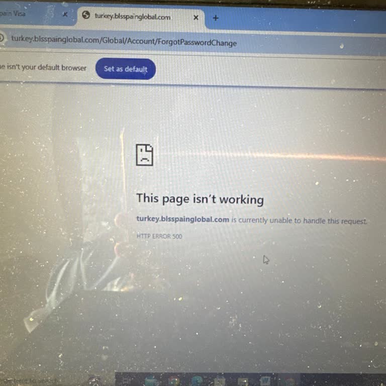 Vize Başvuru Sitesinde Şifre Sorunu Ve Rezervasyon Tehlikesi