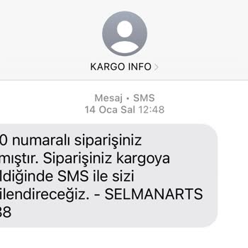 Sipariş Verildi, Ne Ürün Var Ne İade!