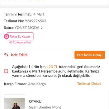 Papara Üzerinden Trendyol İadesi Gecikmesi