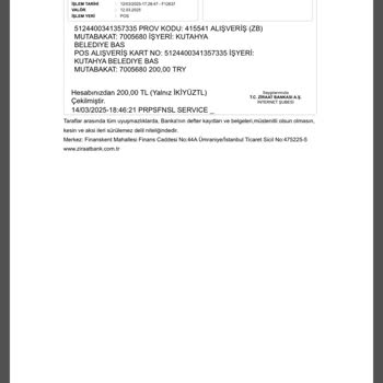 Online Dolumda Çifte Kesinti Sorunu