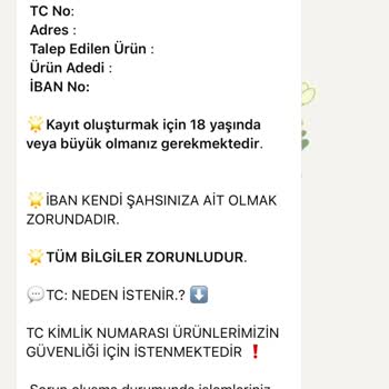 Evde Paketleme Başvurusu Sonrası Kişisel Bilgilerin Güvenliği Konusunda Uyarı