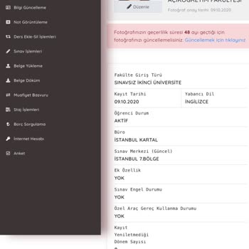 Aktif Öğrencilik Durumuna Rağmen İstanbul Kart Sorunu