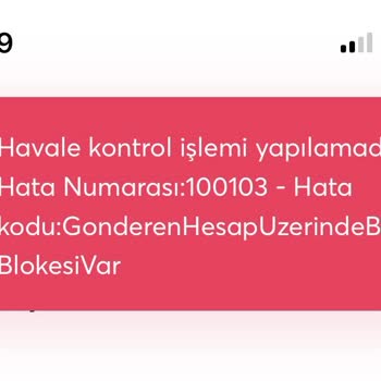 Haksız Bloke Ve Ulaşılamayan Müşteri Hizmetleri
