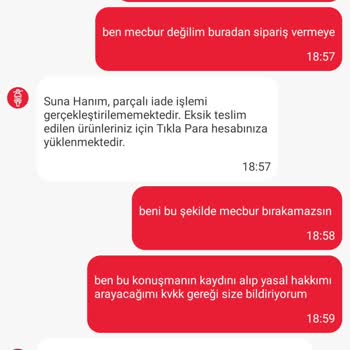 Eksik Ürün Teslimatı Ve Kötü Uygulama Deneyimi