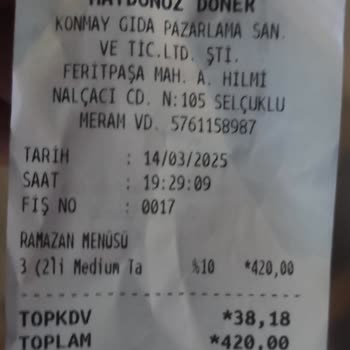 İftar Deneyiminde İlgisizlik Ve Eksik Servis