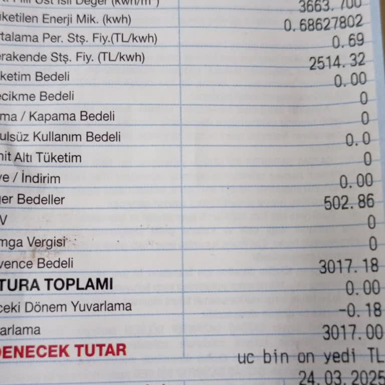 Doğal Gaz Faturasında Anormal Artış