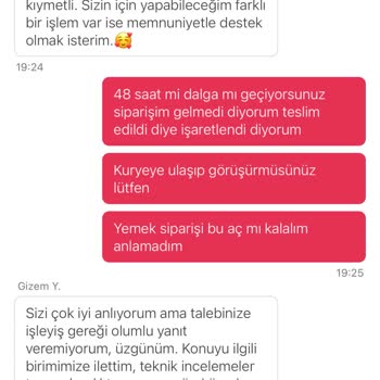 Yemeksepeti Siparişim Teslim Edilmedi Ve Destek Yetersiz Kaldı