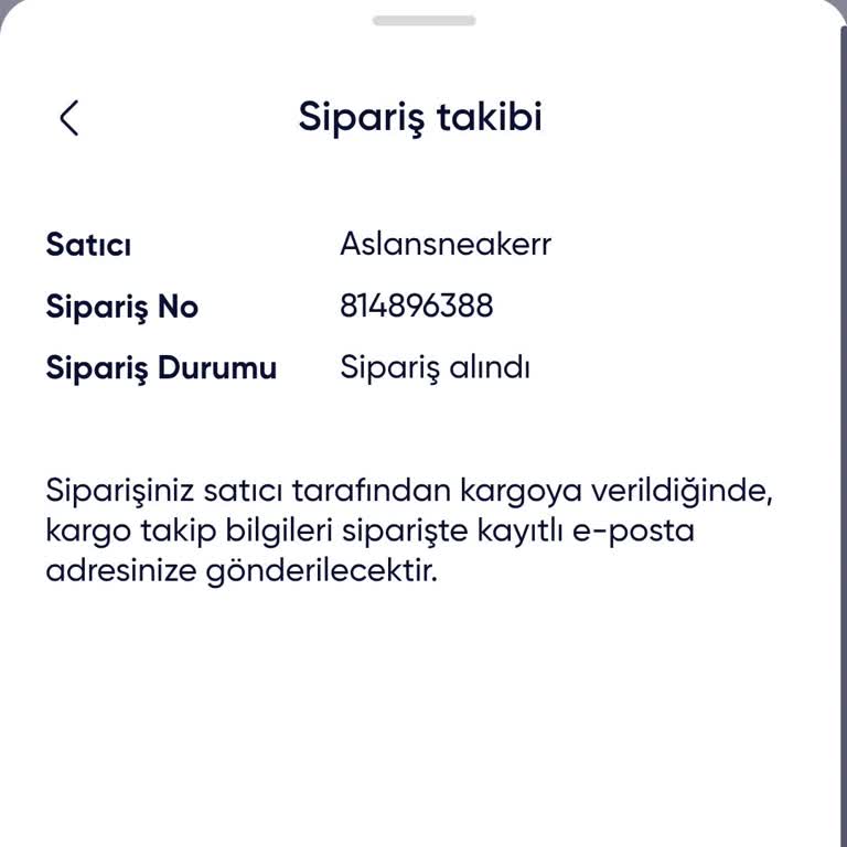 Ürün Kargoya Verilmedi, Ücret İadesi Bekliyorum