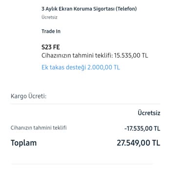 Samsung Takas Desteği Mağduriyeti