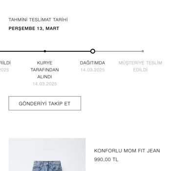 Zara'dan Online Alışverişte Teslimat Sorunu Ve İade Engeli