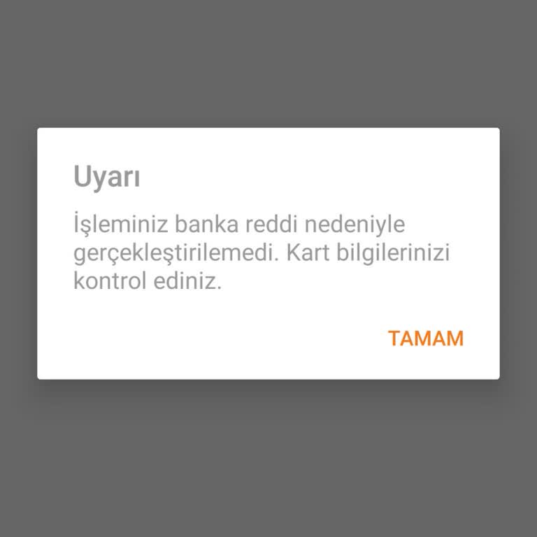 İninal Kartımda Anlamsız Blokaj Sorunu
