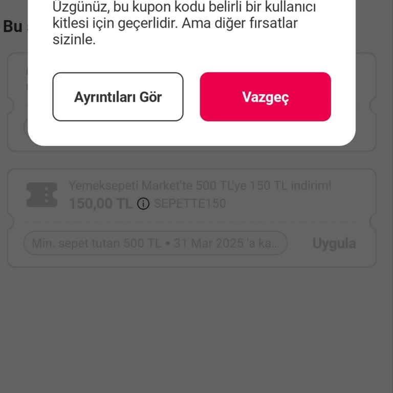Obilet İndirim Kodu Sorunu