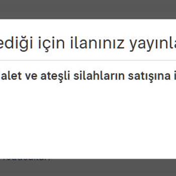 Hatalı İlan Reddi: Havalı Tabanca Yanılgısı