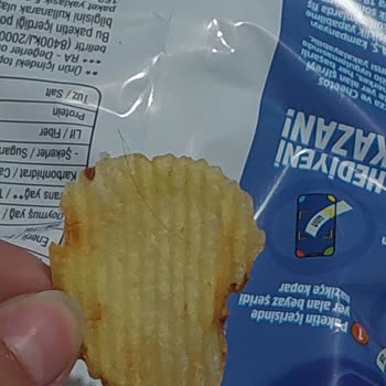 Cips Paketinde Hijyen Sorunu