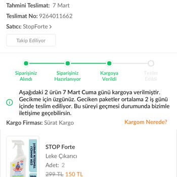 Sürat Kargo'nun Teslimat Sorunları Ve Trendyol'un İlgisizliği