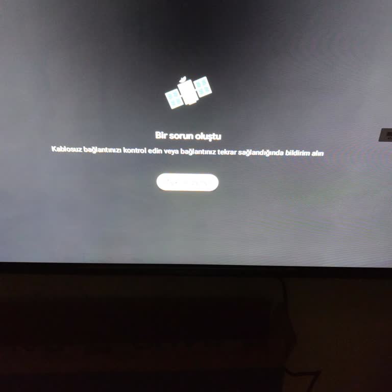 Yeni Aldığım Onvo TV'de Google Play Bağlantı Sorunu