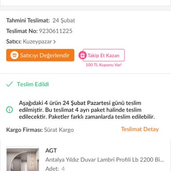 Eksik Ürün Teslimatı Ve İade Sürecinde Sürekli Oyalama