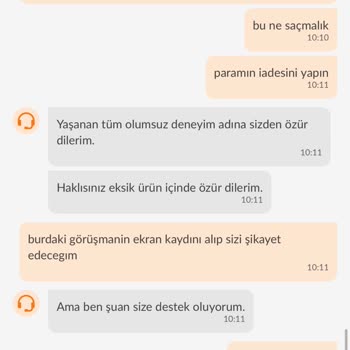 Eksik Ürün Teslimatı Ve İade Sürecinde Sürekli Oyalama
