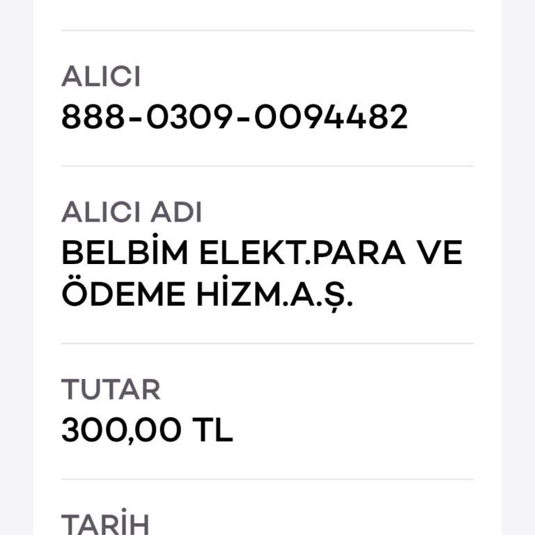 Belbim'den İzinsiz 300 TL Çekim Ve Güvenlik Endişesi