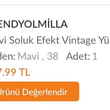 Trendyolmilla Kusurlu Ürün Ve İade Talebi