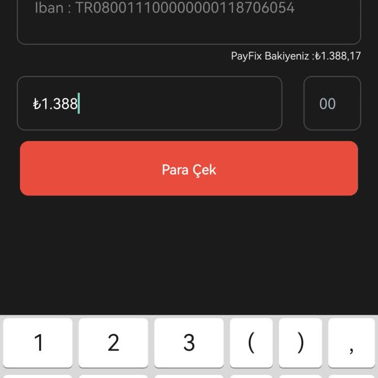 Payfix Çekim Sorunu: Acil İade Talebi