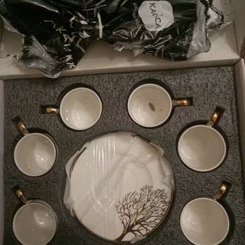 Karaca Züccaciye Böcekli Fincan Şoku