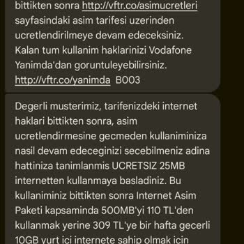 Haksız İnternet Aşım Ücretleri Ve Yanıltıcı SMS Bildirimleri