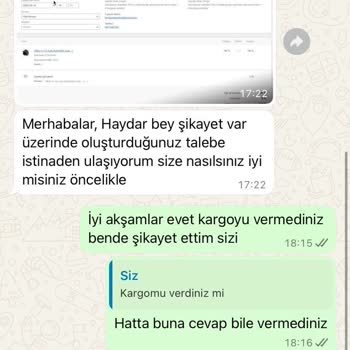 İade Sözü Verilen Motor Kaskı Gönderilmedi