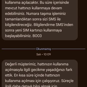 Vodafone'a Geçiş Sürecinde Yaşanan Sorunlar Ve Yanıltıcı Bilgilendirme