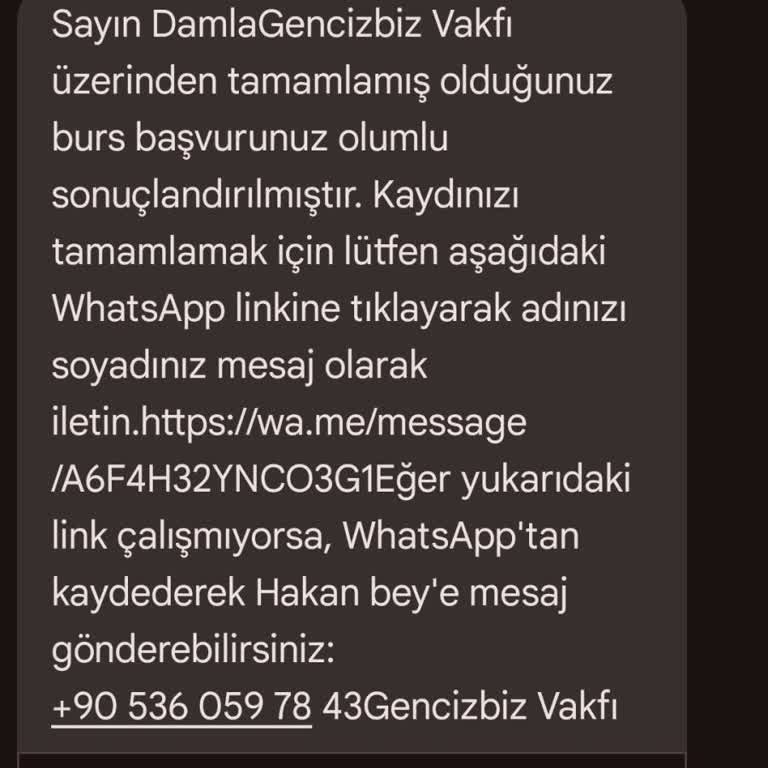 Şüpheli Burs Başvurusu İle Kişisel Bilgilerin Güvenliği