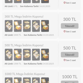 Trendyol'da Mega İndirim Kuponlarının Anında Tükenmesi