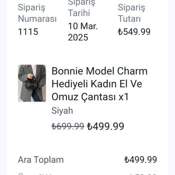 Ponçik Çanta'dan Sipariş Verdim, Ürün Gönderilmedi!