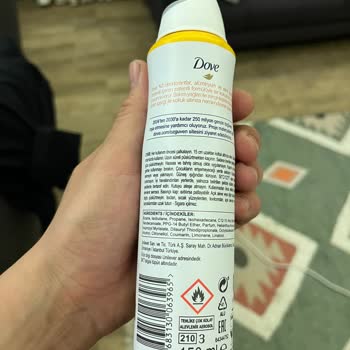 Dove Deodorant Kullanımı Sonrası Ciddi Sağlık Sorunları