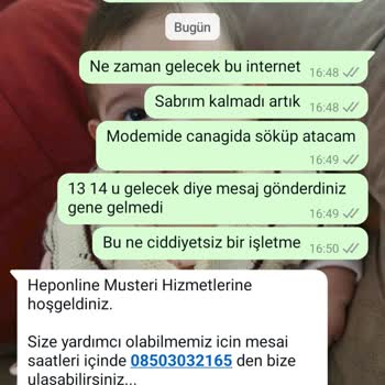İnternet Hizmeti Ve Müşteri Desteği Sorunu
