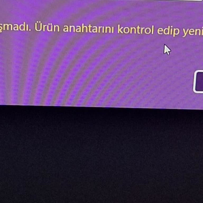 Windows 11 Pro Key Sorunu