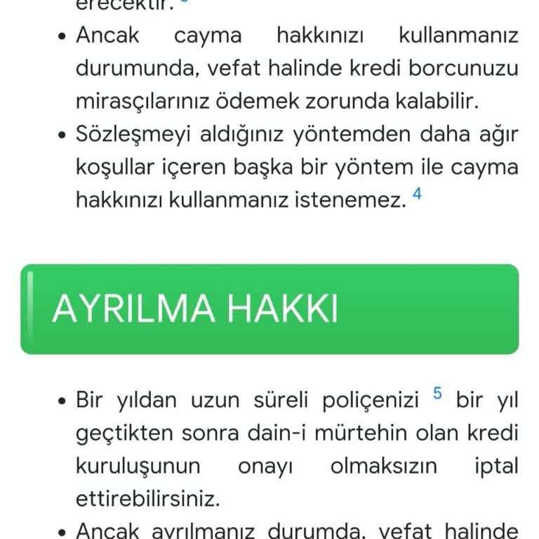 Hayat Sigortası İptalinde Faiz Oranı Şoku
