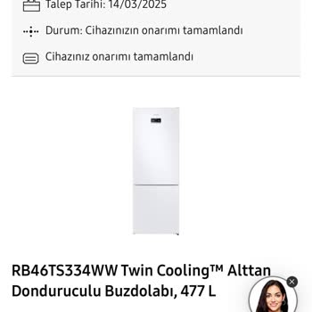 Samsung Buzdolabında Bitmeyen Arızalar