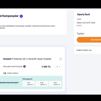 İndirim Kuponuyla Alınan Ürün Gönderilmedi