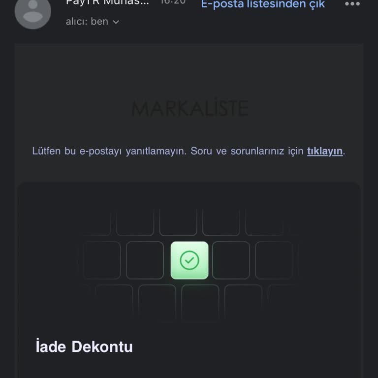 Markaliste İletişim Eksikliği Ve İptal Sorunu