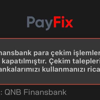 Payfix Para Çekme Sorunu: Acil Çözüm Bekleniyor