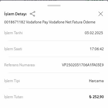 Vodafone Pay Nakit İadeleri Yapmıyor