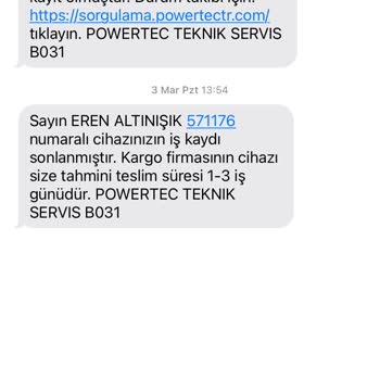 Powertec Servisinde Bekleyen Tıraş Makinesi