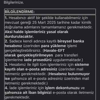 Payfix'te Dondurulan Hesap Mağduriyeti
